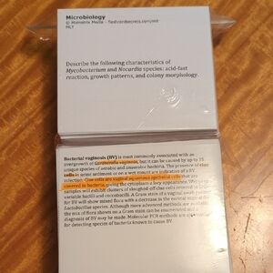 Microbiology ASCP Flashcards